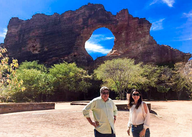 Ministro do Meio Ambiente Sarney Filho faz visita ao Parque Nacional Serra da Capivara e promete ajudar na gestão do parque