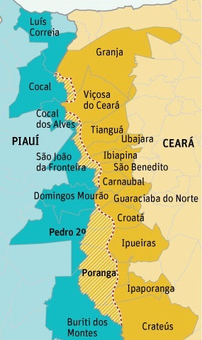 Terras em litígio entre Ceará e Piauí são do Piauí, conclui perícia do Exército